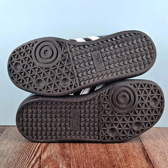 Adidas Samba Kids' Indoor Soccer Shoes sz 2Y - Picture 6 of 8